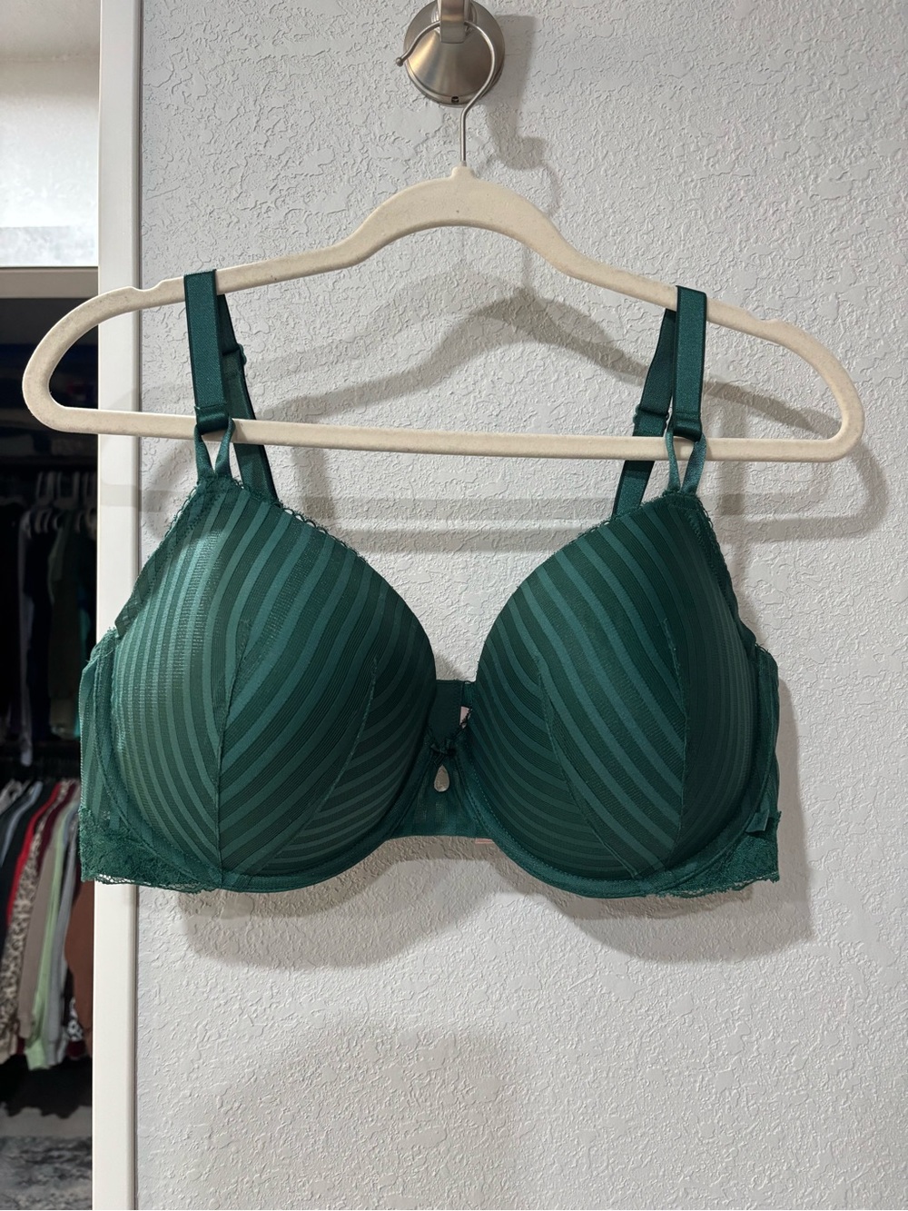 Victoria's Secret Sexy Tee Sheer Heritage Lightly Lined Demi Bra